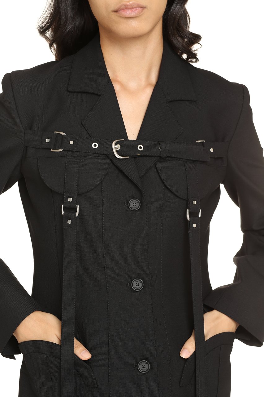 OFF-WHITE Wool blend blazer Zwart