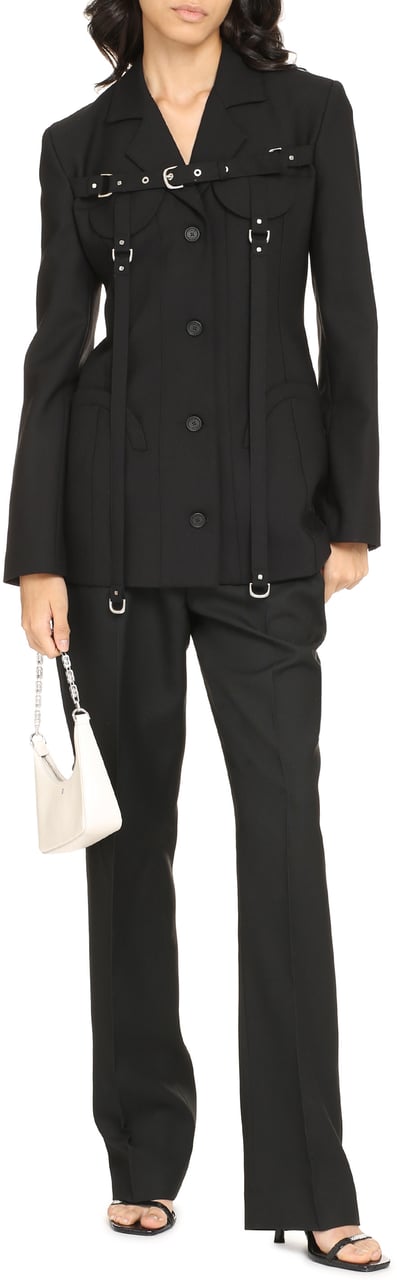 OFF-WHITE Wool blend blazer Zwart