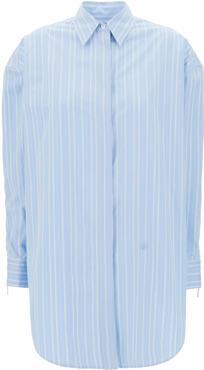 OFF-WHITE Off White Printed poplin shirt dress Divers