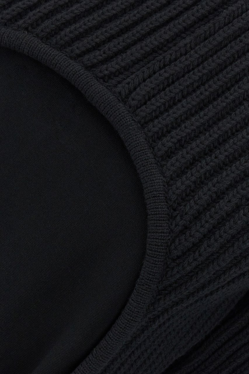 OFF-WHITE Off White Black wool blend sweater Zwart