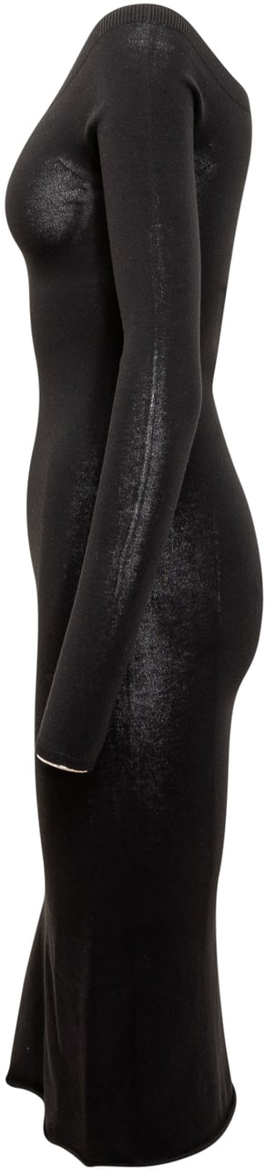 OFF-WHITE Abito con Logo Zwart