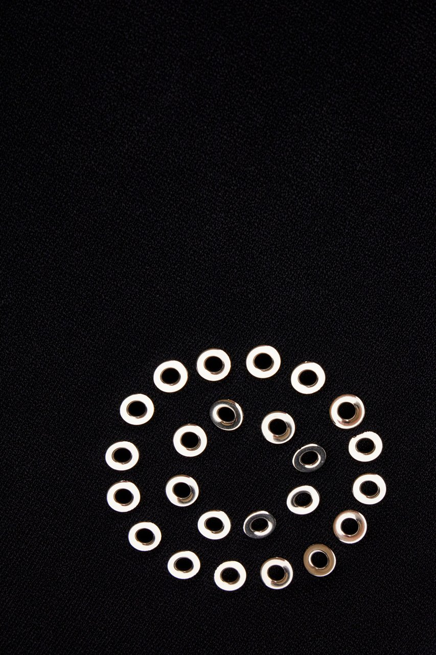 OFF-WHITE Off White Black viscose blend dress Zwart