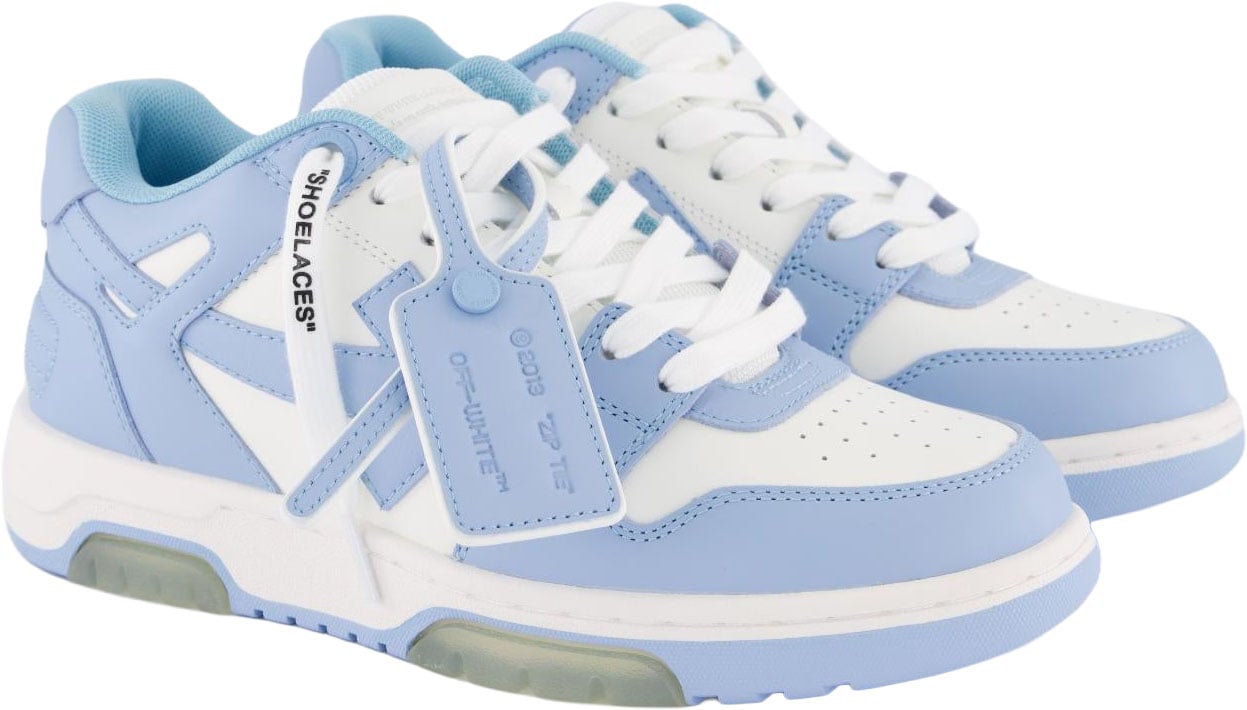 OFF-WHITE OFF WHITE Dames Out Of Office sneakers Blauw