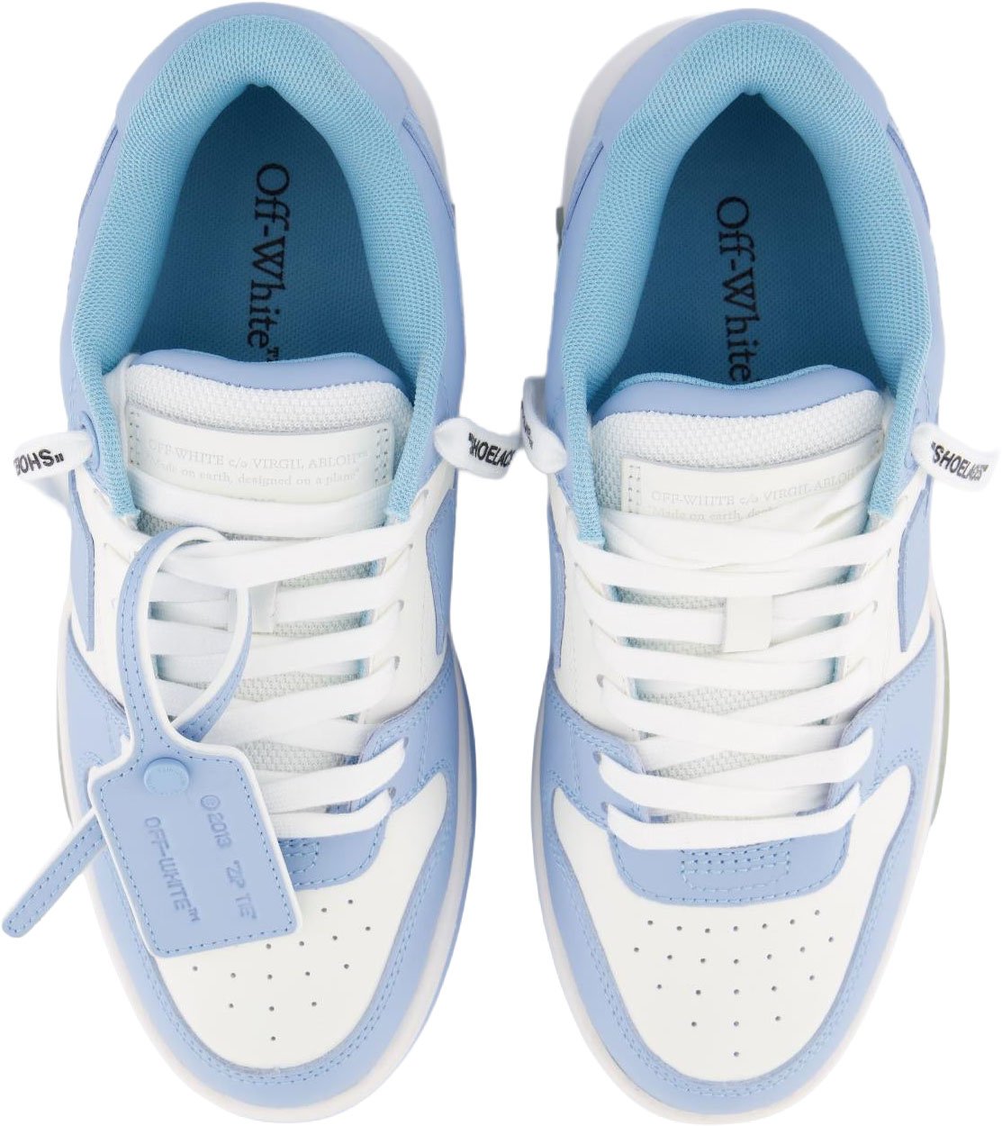 OFF-WHITE OFF WHITE Dames Out Of Office sneakers Blauw