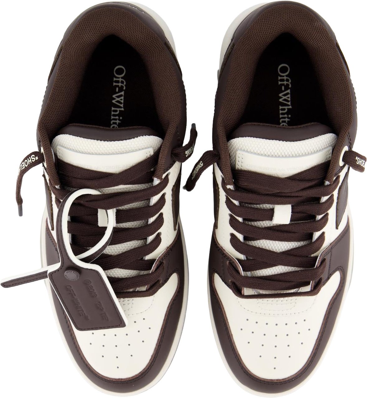 OFF-WHITE OFF WHITE Dames Out Of Office sneakers Bruin