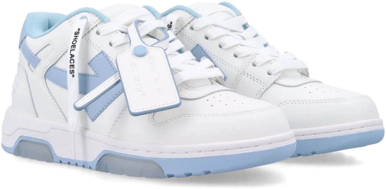 OFF-WHITE Out Of Office White Light Blue Blauw