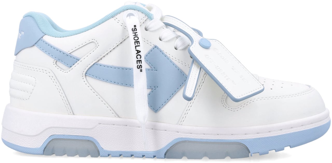 OFF-WHITE Out Of Office White Light Blue Blauw