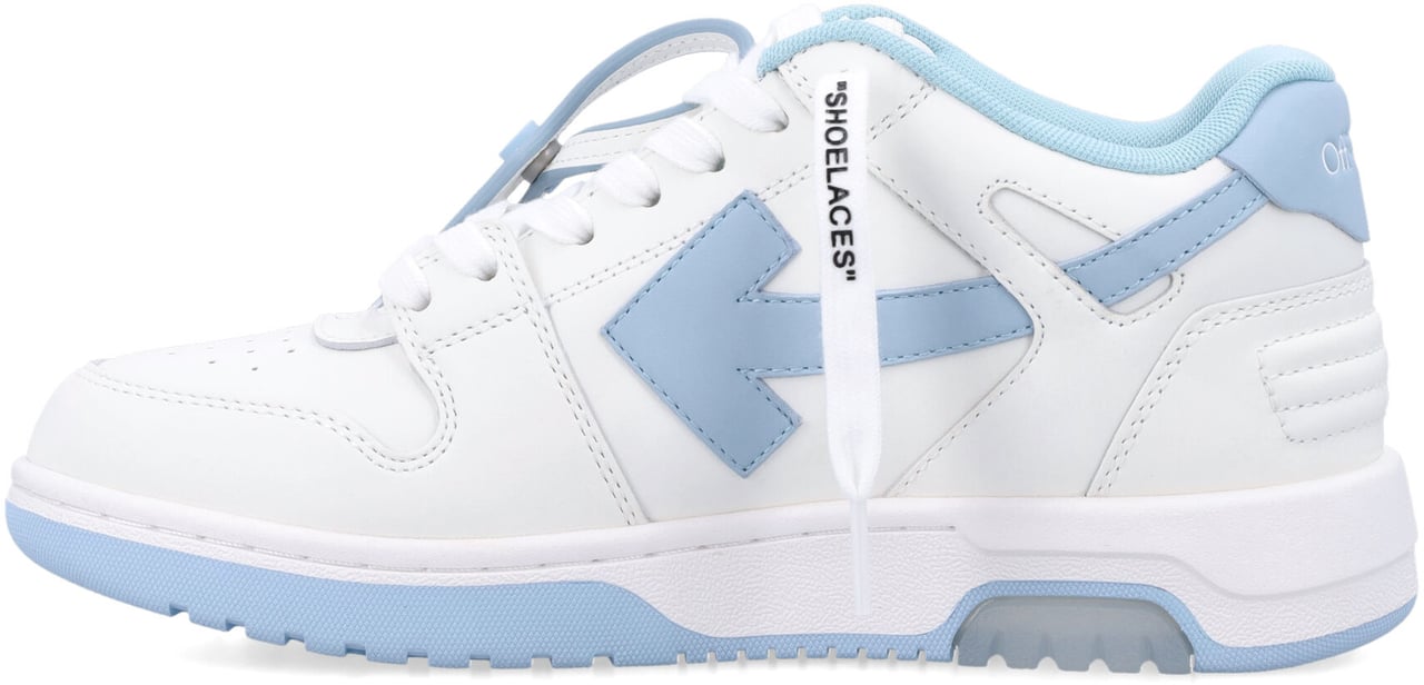 OFF-WHITE Out Of Office White Light Blue Blauw