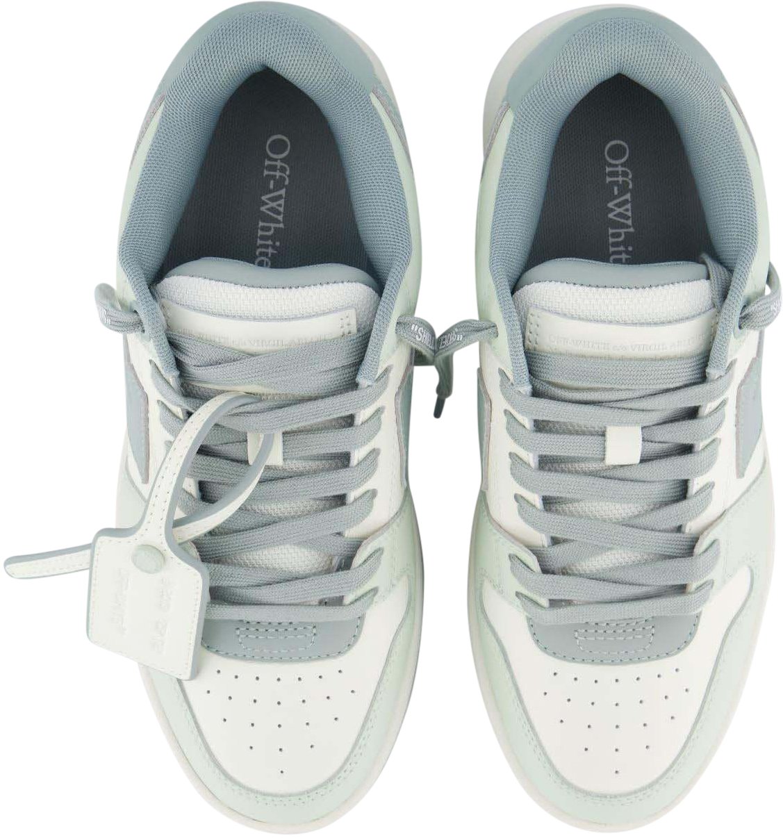 OFF-WHITE Dames Out Of Office Sneaker Groen Groen
