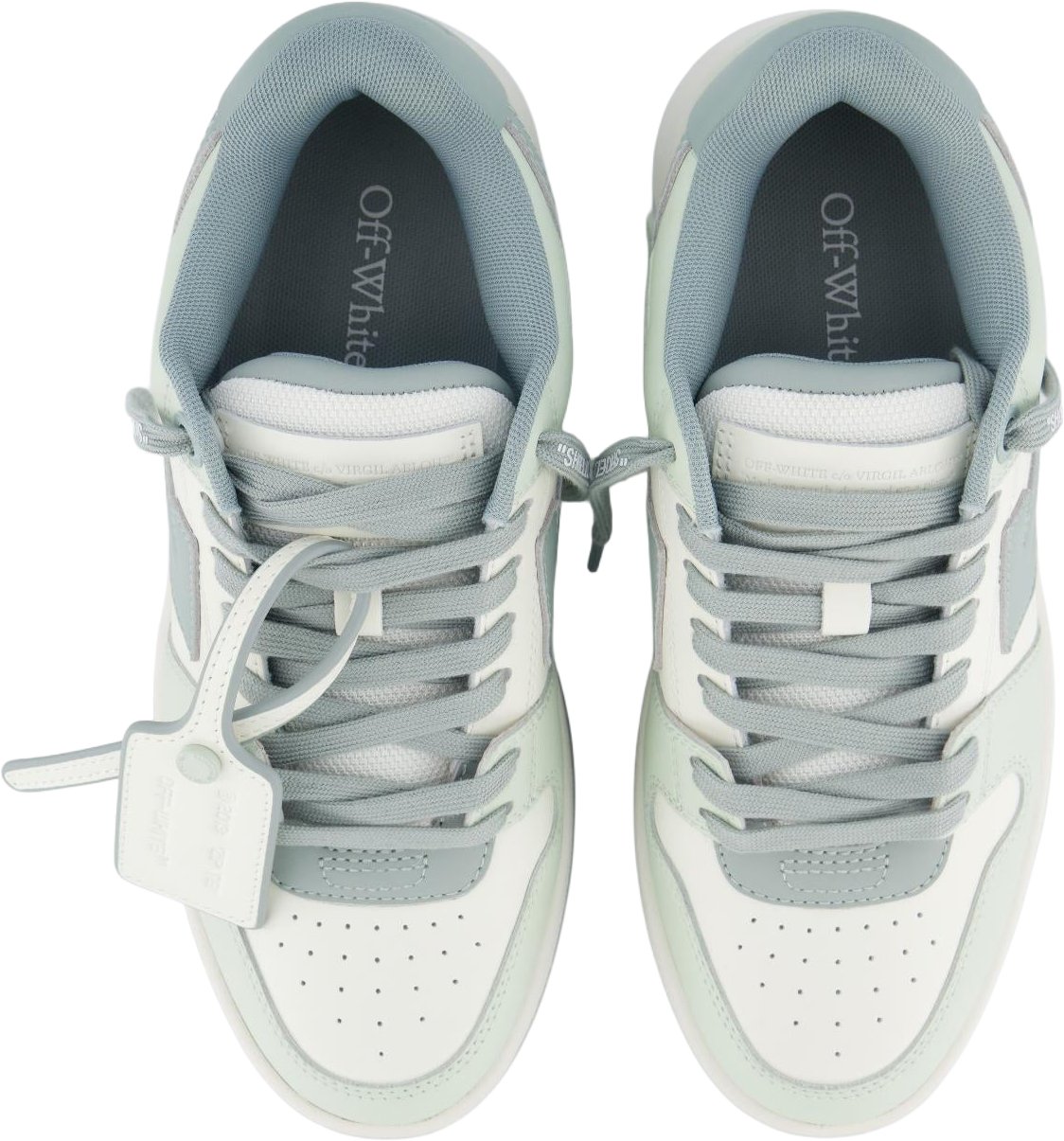 OFF-WHITE Dames Out Of Office Sneaker Groen Groen
