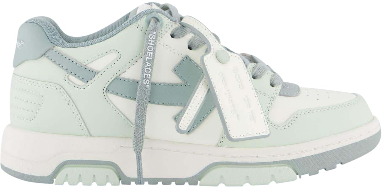 OFF-WHITE Dames Out Of Office Sneaker Groen Groen
