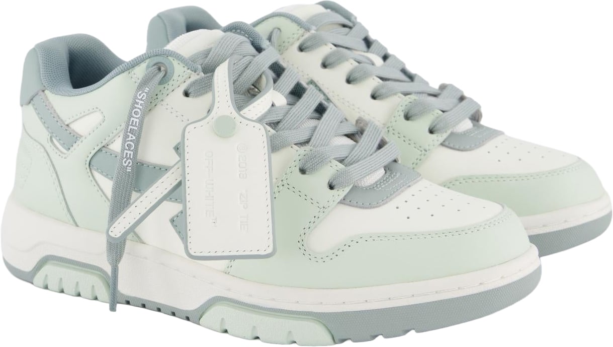 OFF-WHITE Dames Out Of Office Sneaker Groen Groen