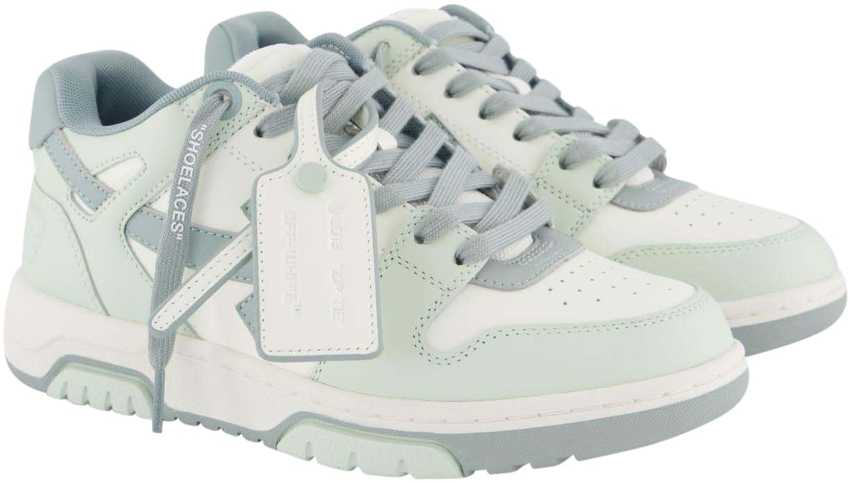 OFF-WHITE Dames Out Of Office Sneaker Groen Groen