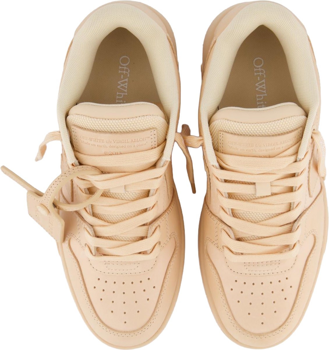 OFF-WHITE OFF WHITE Dames Out Of Office Sneaker Roze Roze