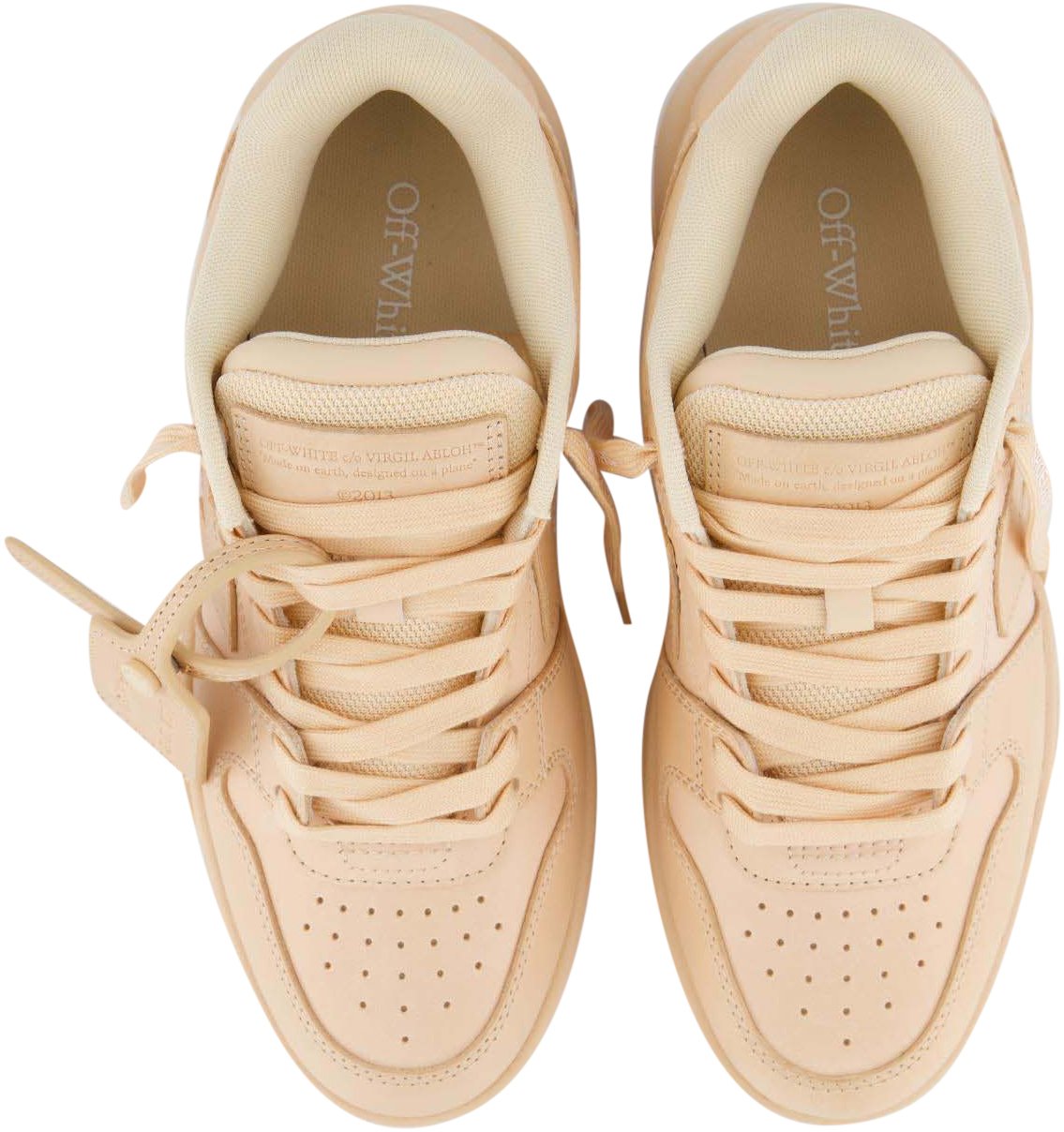 OFF-WHITE Dames Out Of Office Sneaker Roze Roze