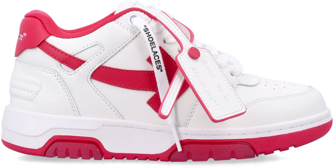 OFF-WHITE Out Of Office White Fuchsia Roze