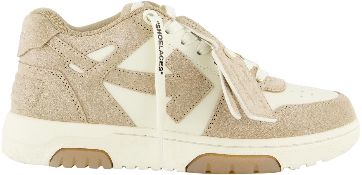 OFF-WHITE Dames Out Of Office Sneaker Beige