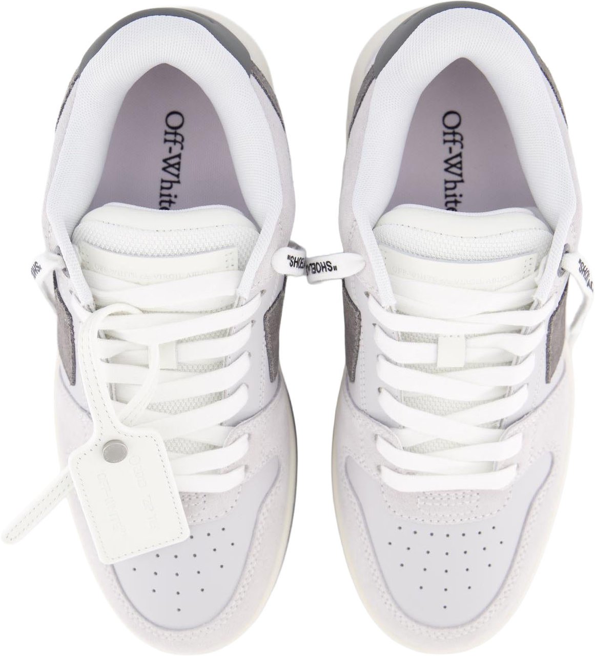 OFF-WHITE OFF WHITE Dames Out Of Office Sneaker Grijs
