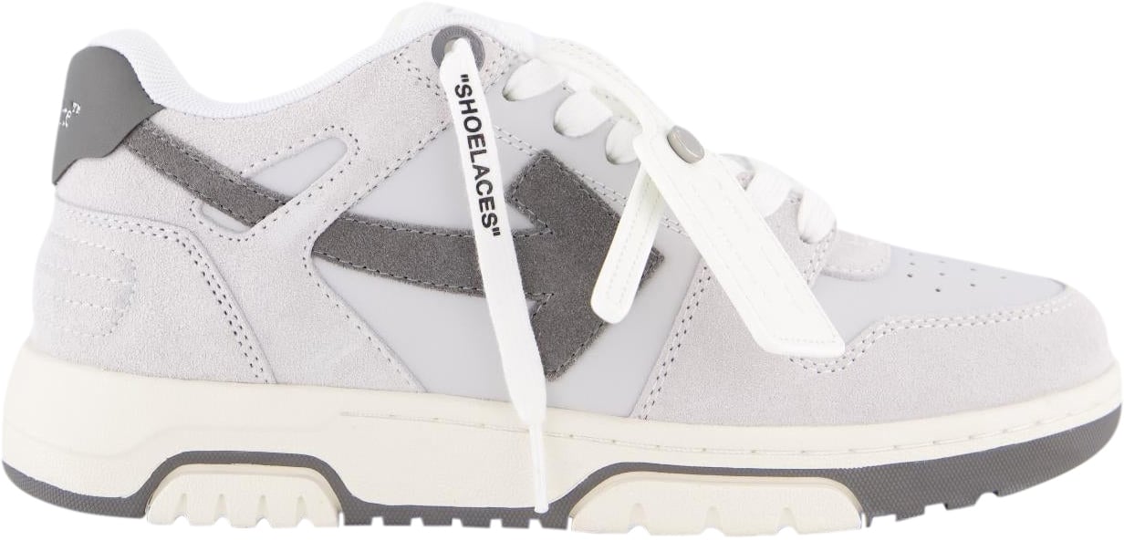 OFF-WHITE Dames Out Of Office Sneaker Grijs