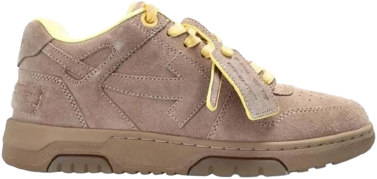 OFF-WHITE Off-White Out Of Office Leather Sneakers Bruin