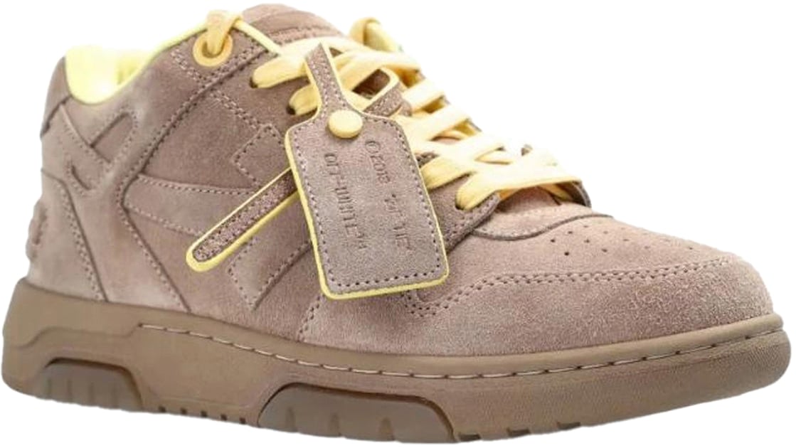 OFF-WHITE Off-White Out Of Office Leather Sneakers Bruin