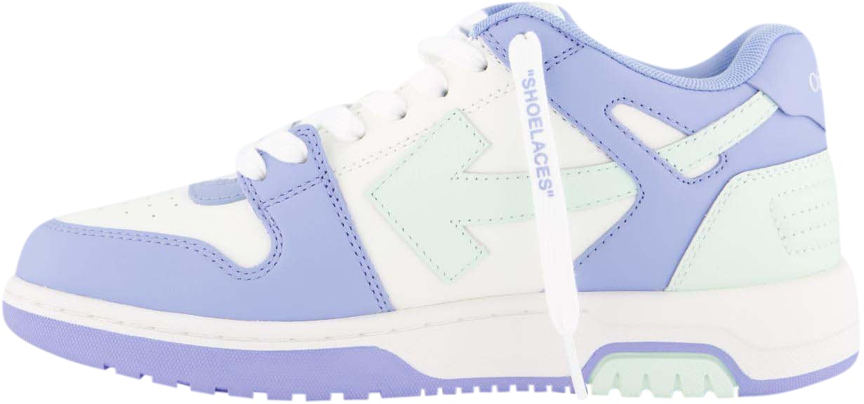 OFF-WHITE Dames Out Of Office Sneaker Lila Blauw
