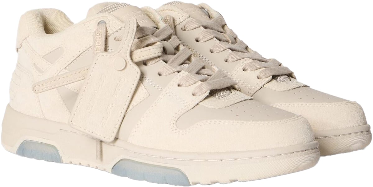 OFF-WHITE Dames Out Of Office Sneaker Grijs