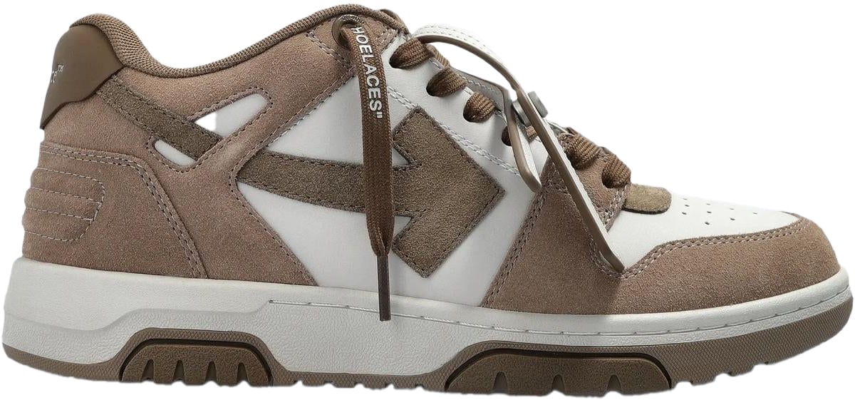 OFF-WHITE Dames Out Of Office Sneaker Bruin