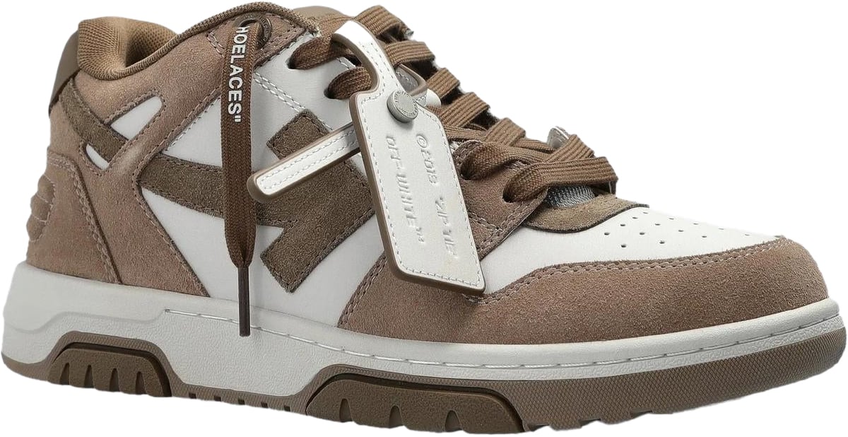 OFF-WHITE Dames Out Of Office Sneaker Bruin