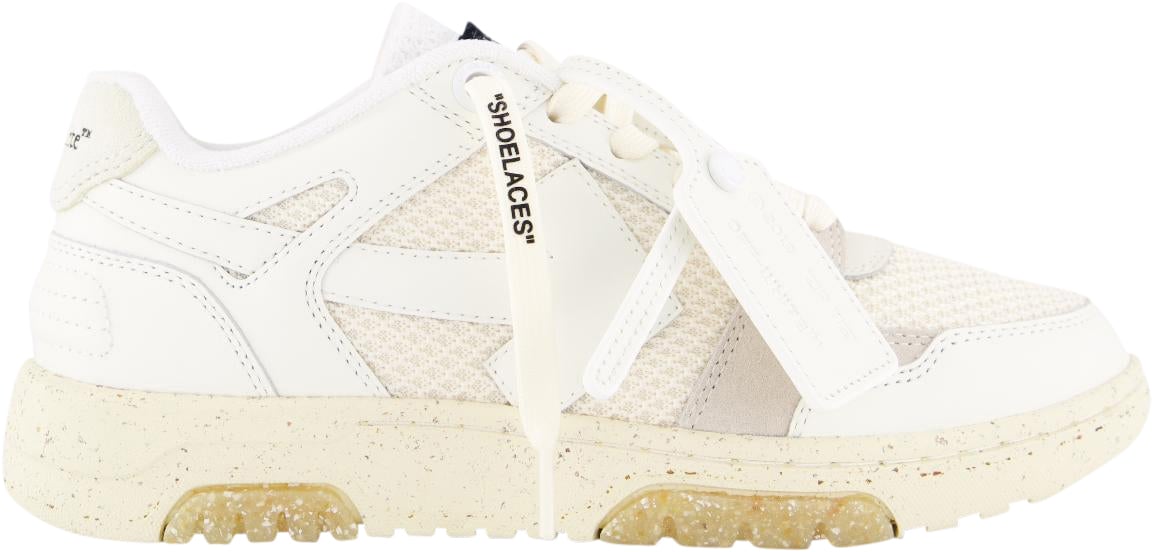 OFF-WHITE Dames Slim Out Of Office Sneaker Wit Wit