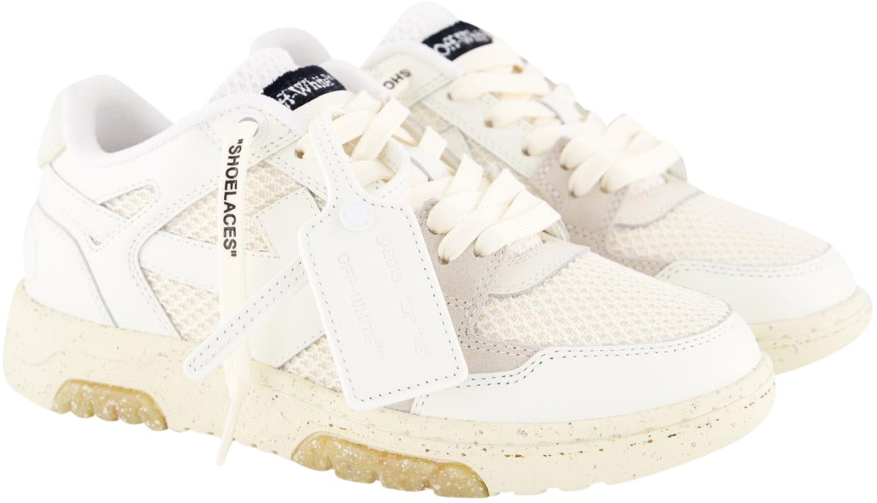 OFF-WHITE Dames Slim Out Of Office Sneaker Wit Wit