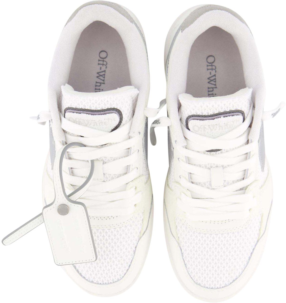 OFF-WHITE Dames Slim Out Of Office Sneaker Wit Wit
