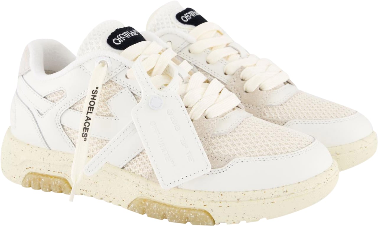 OFF-WHITE Dames Slim Out Of Office Wit/Beige Wit