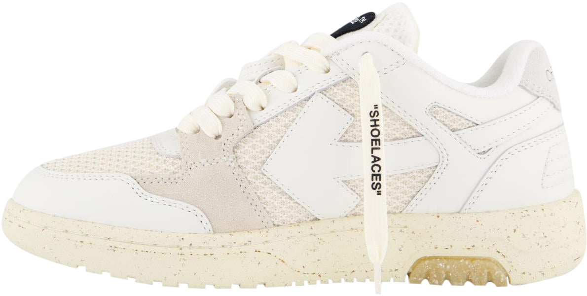 OFF-WHITE Dames Slim Out Of Office Wit/Beige Wit