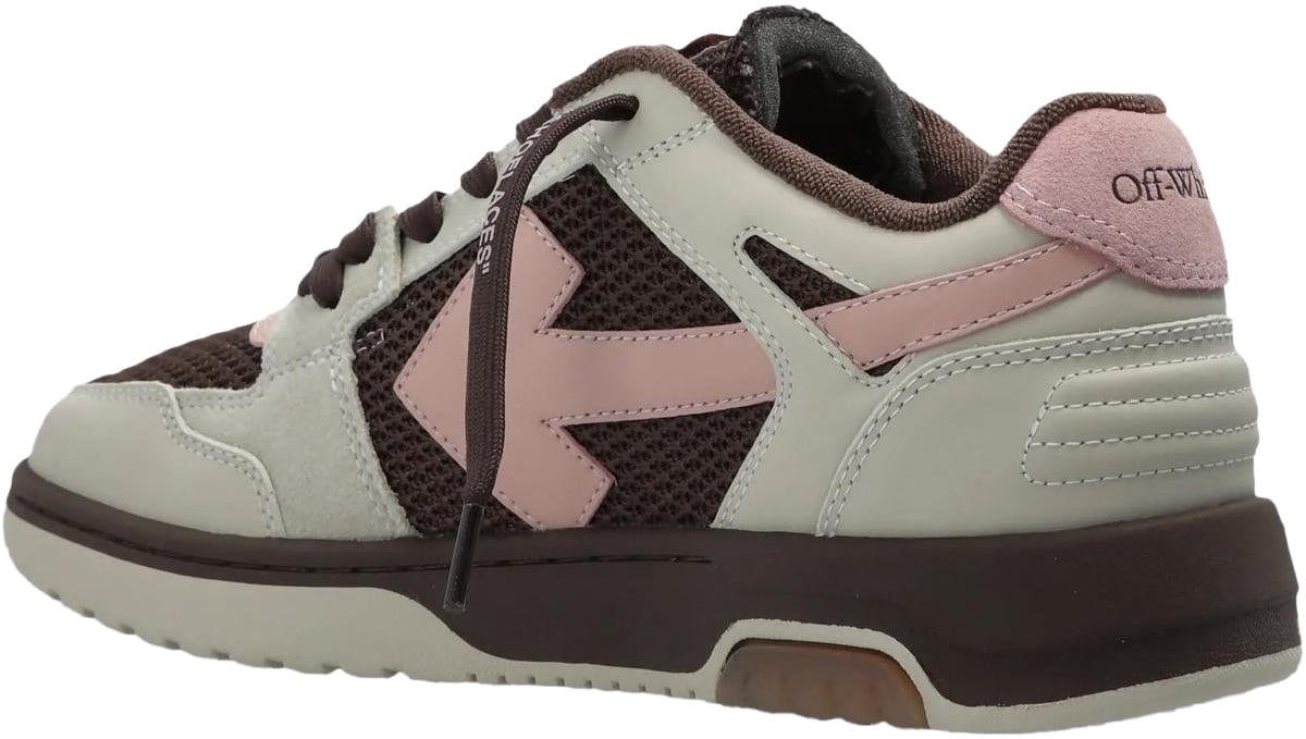 OFF-WHITE Dames Slim Out Of Office Sneaker Wit Beige