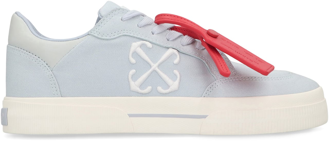 OFF-WHITE Sneakers low-top New Vulcanized in canvas Grijs