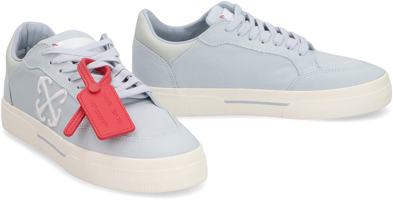 OFF-WHITE Sneakers low-top New Vulcanized in canvas Grijs