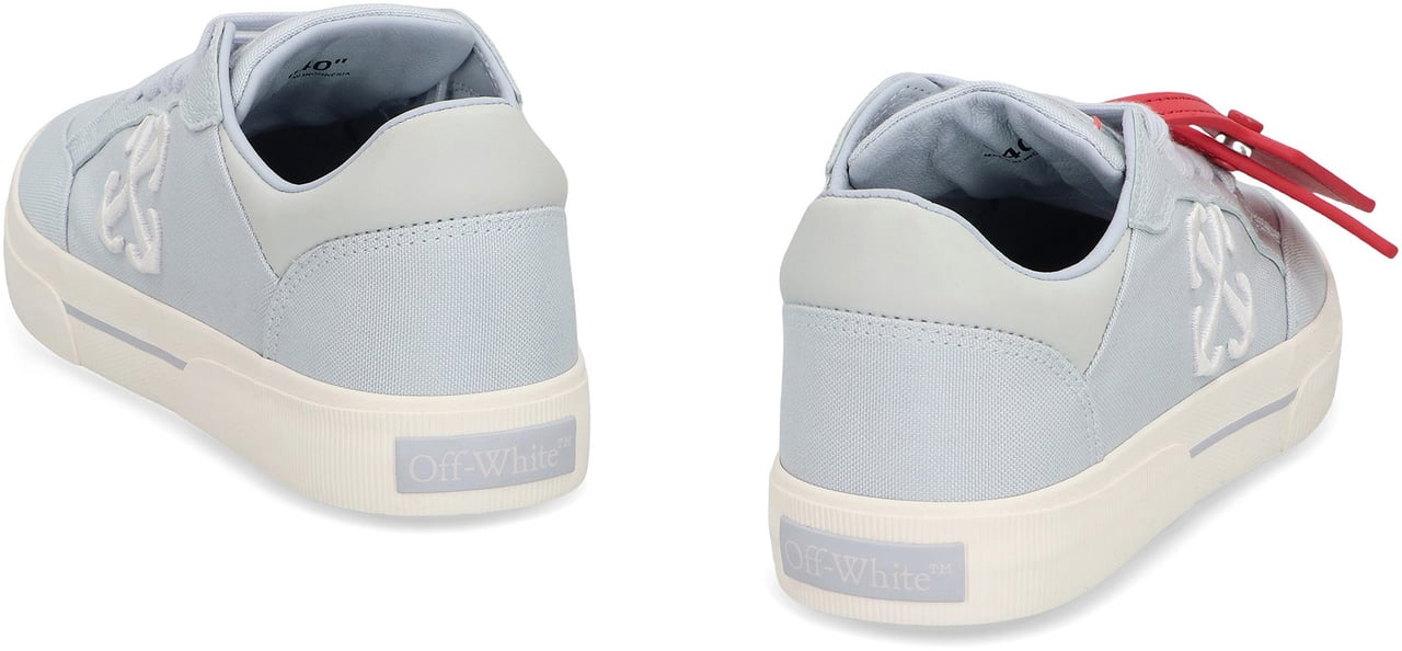 OFF-WHITE Sneakers low-top New Vulcanized in canvas Grijs