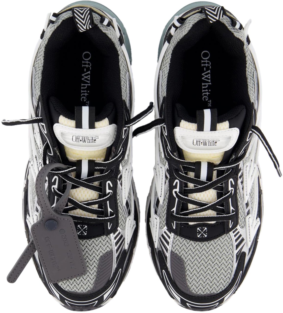 OFF-WHITE Dames Ow Be Right Back Sneaker Zwart Zwart