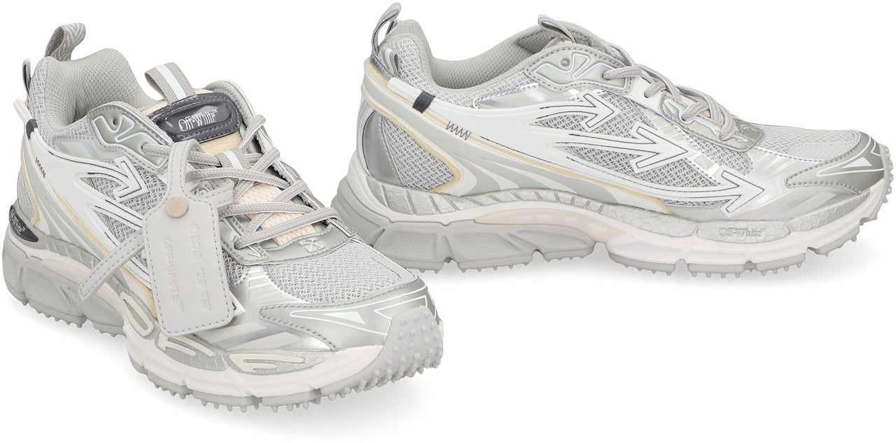 OFF-WHITE Be Right Back low-top sneakers Grijs