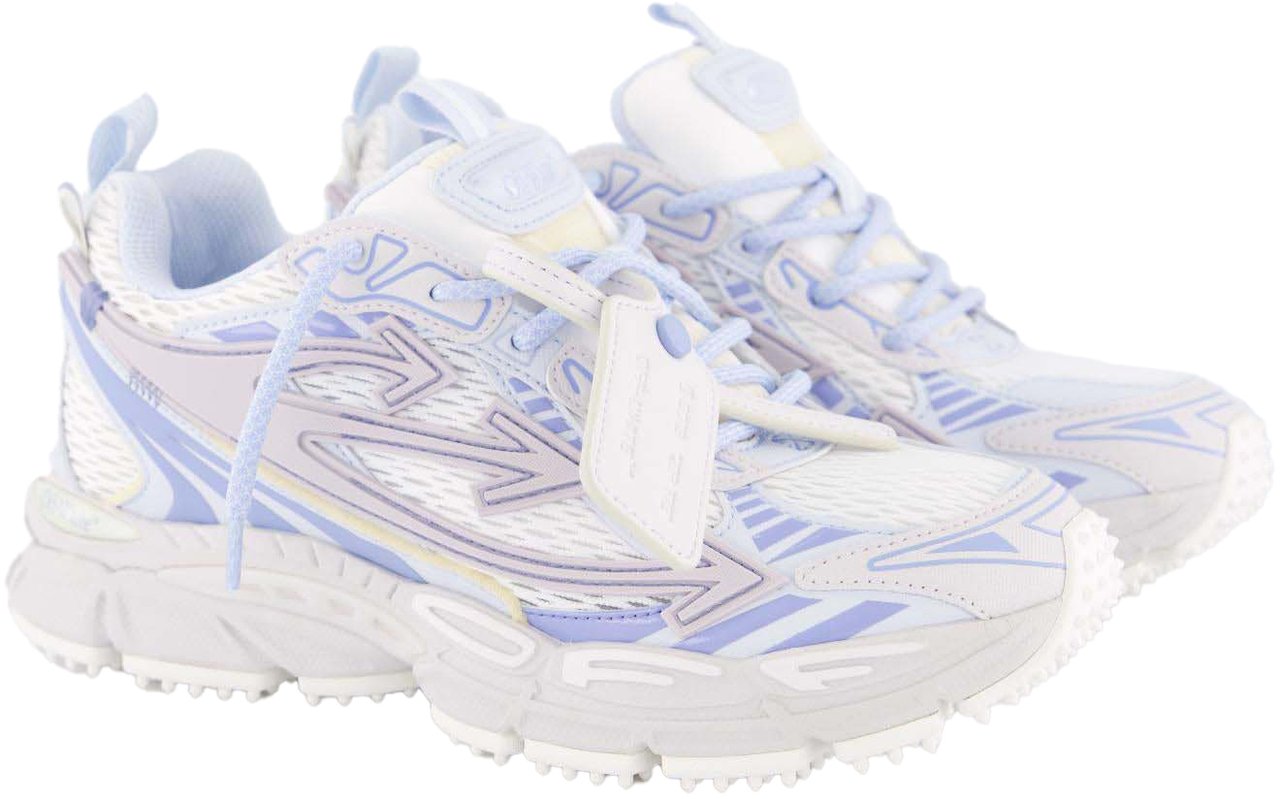 OFF-WHITE OFF WHITE Dames Ow Be Right Back Sneaker Grijs Wit