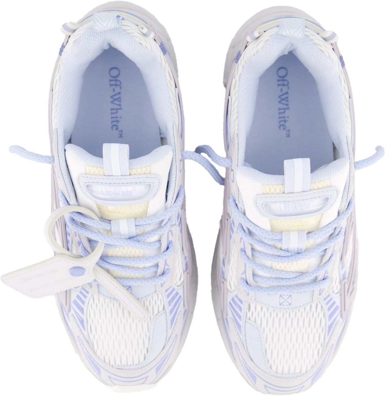 OFF-WHITE Dames Ow Be Right Back Sneaker Grijs Wit