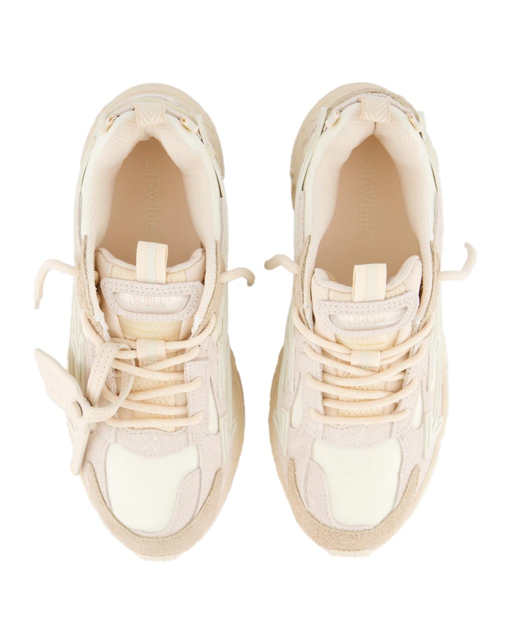 OFF-WHITE Dames Ow Be Right Back Sneaker Beige