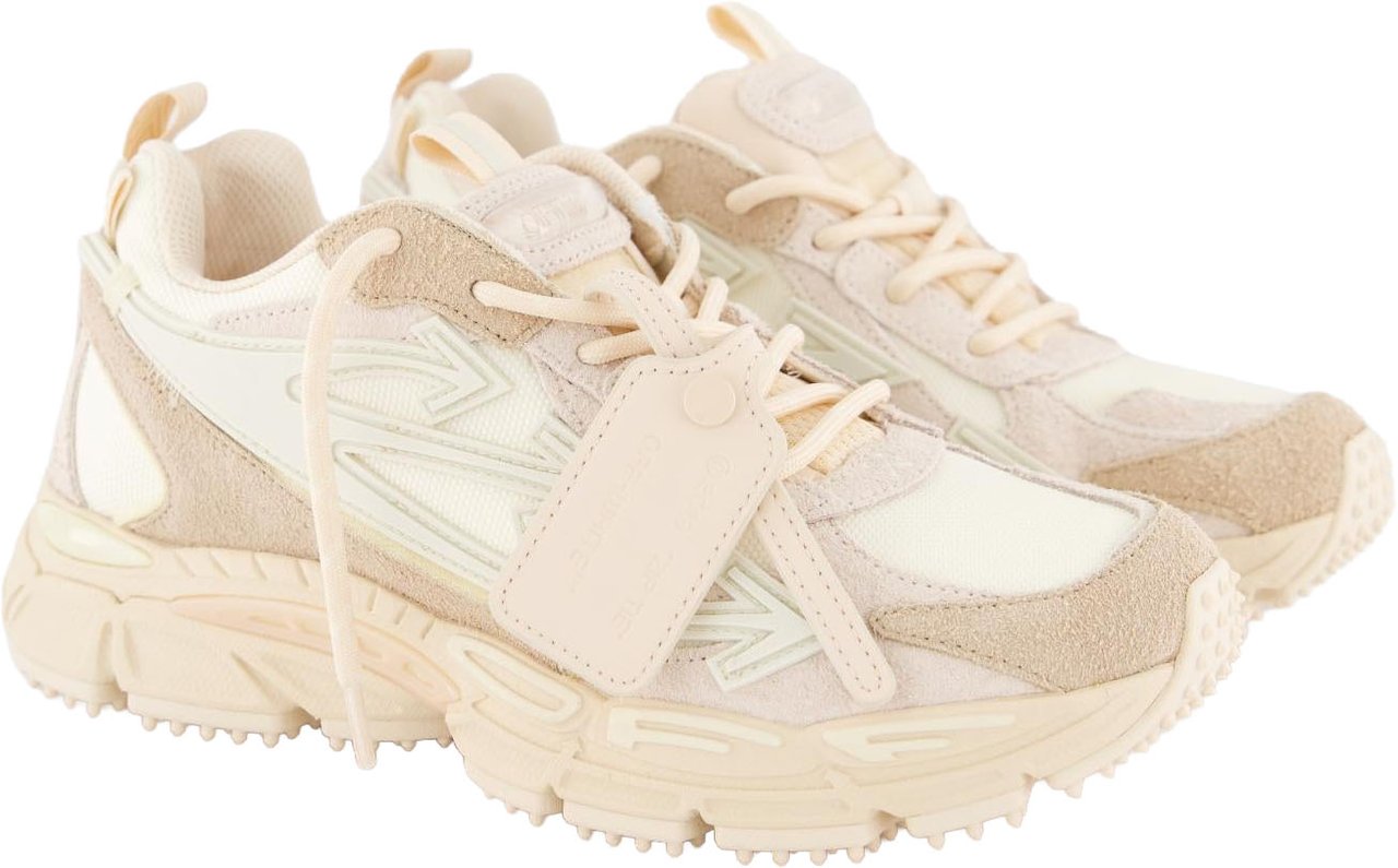 OFF-WHITE OFF WHITE Dames Ow Be Right Back Sneaker Beige