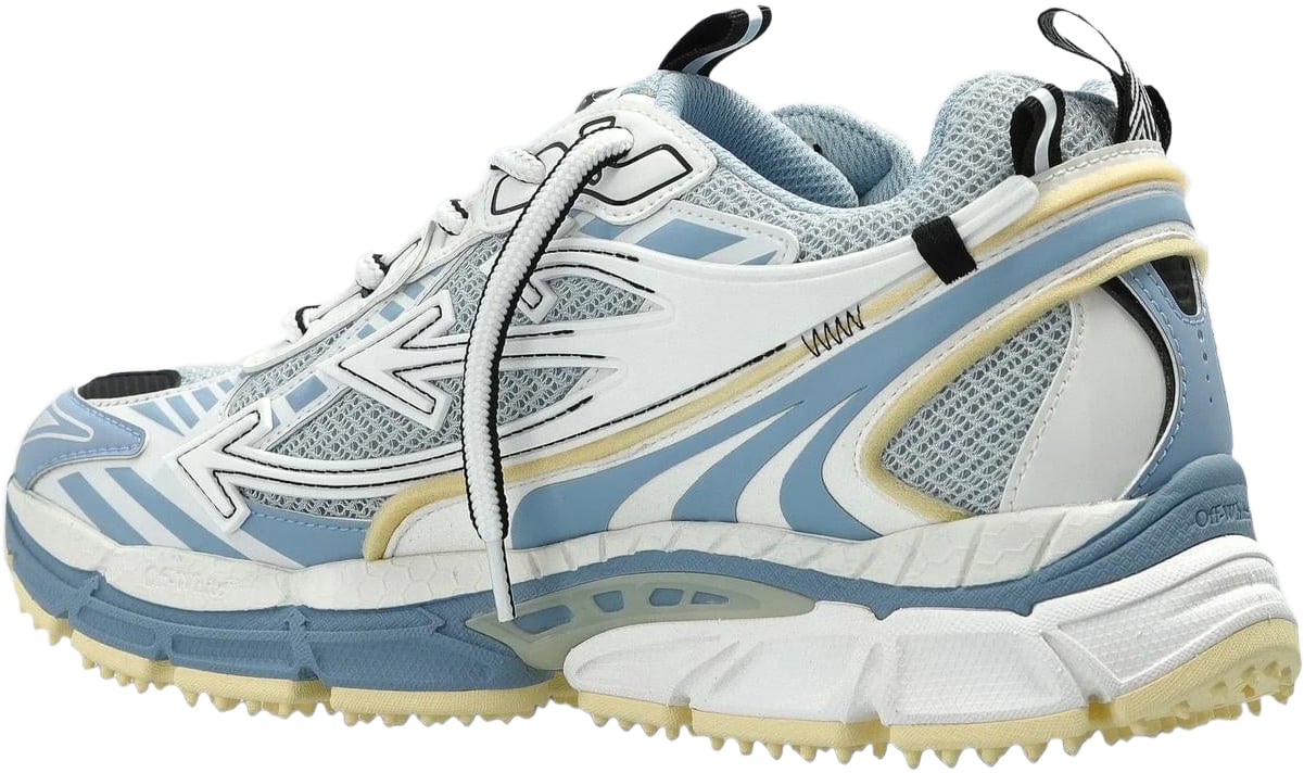 OFF-WHITE Dames Ow Be Right Back Sneaker Beige Blauw