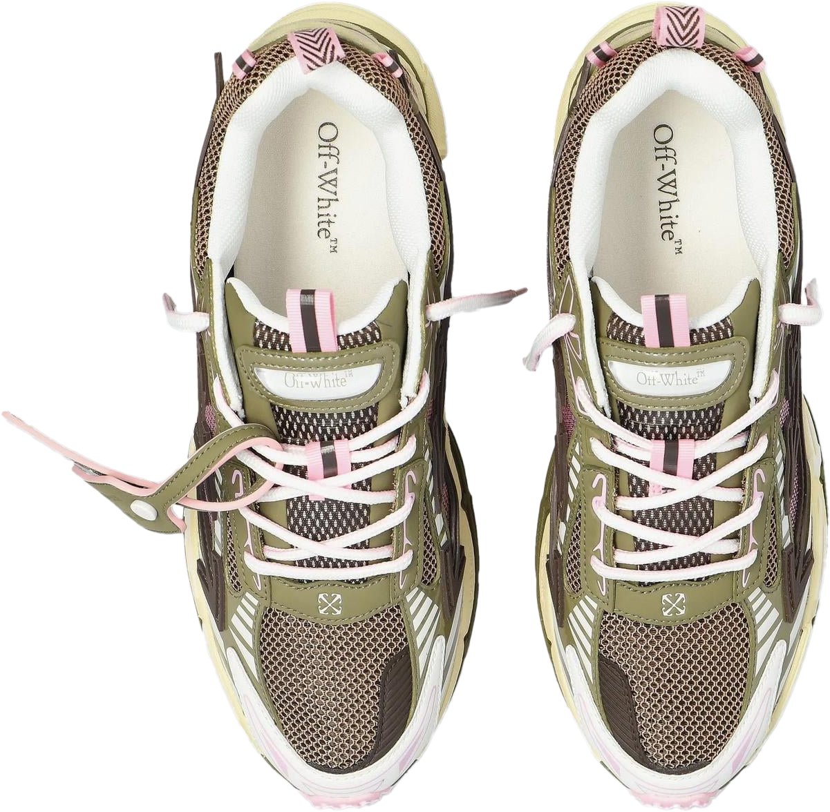 OFF-WHITE Dames Ow Be Right Back Sneaker Groen