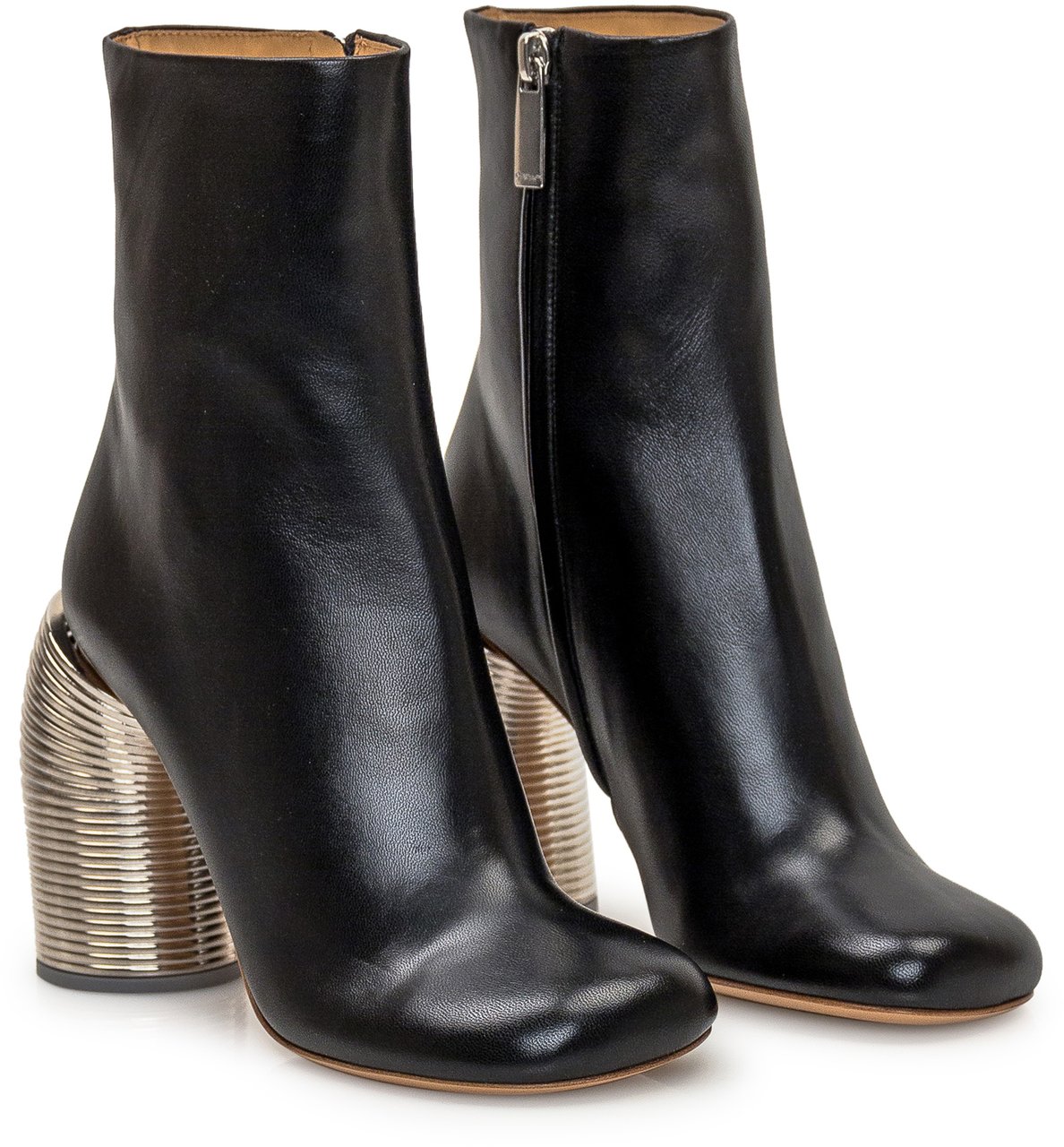 OFF-WHITE Stivale Silver Spring Zwart