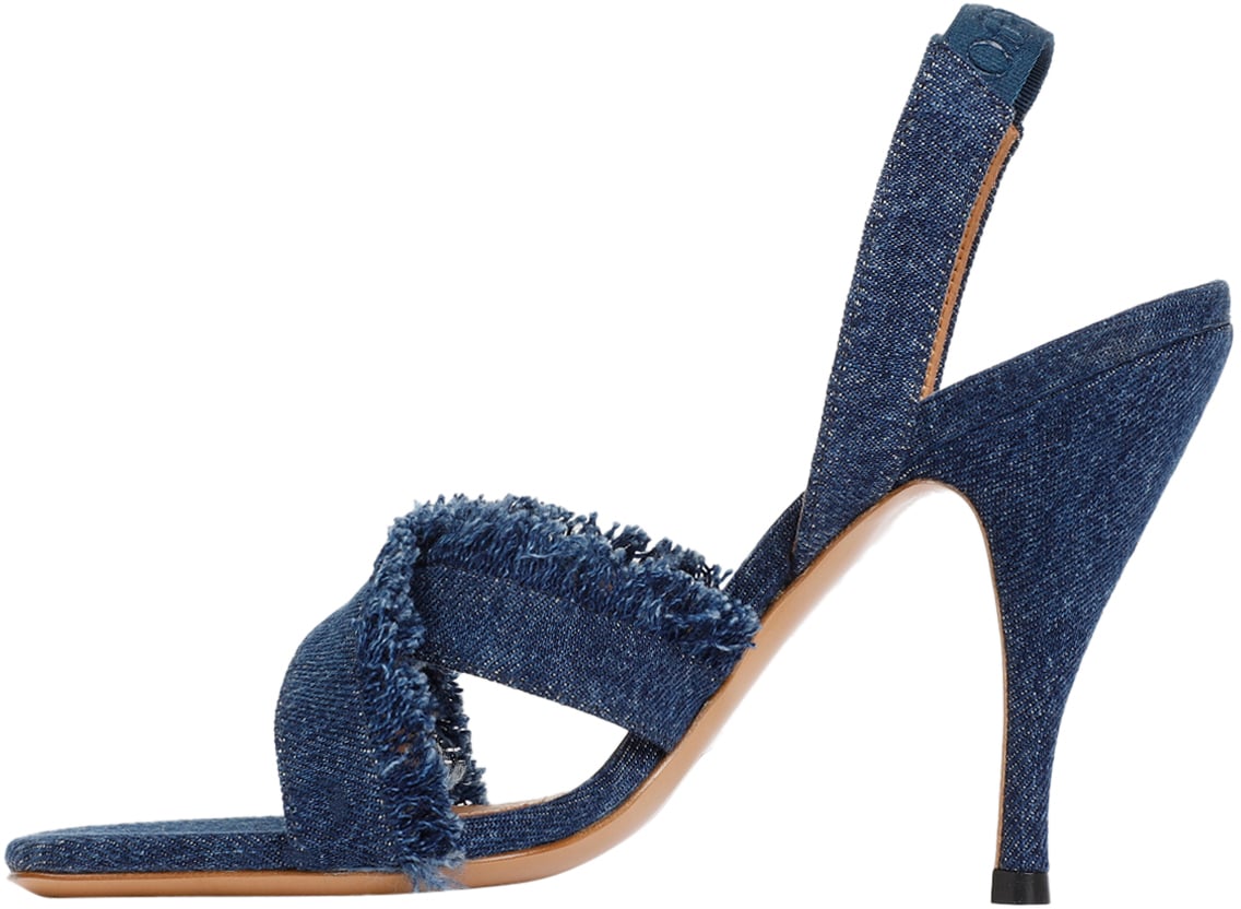 OFF-WHITE OFF WHITE OWIH056S24DEN002 Blauw