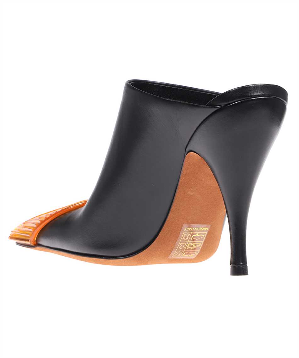 OFF-WHITE Leather mules Zwart