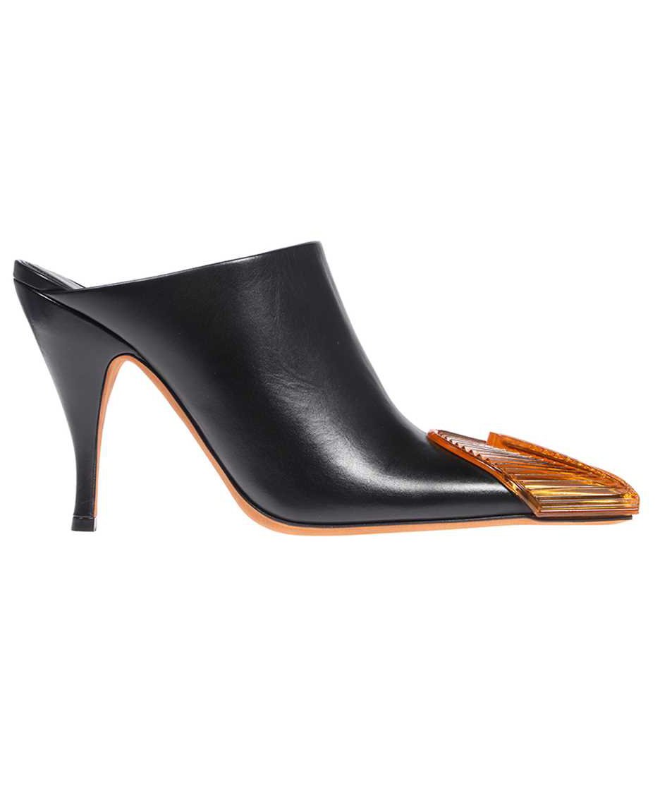 OFF-WHITE Leather mules Zwart